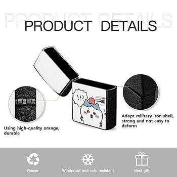 Amazon.co.jp: ちいかわ ハチワレ ライターケース ジッポ